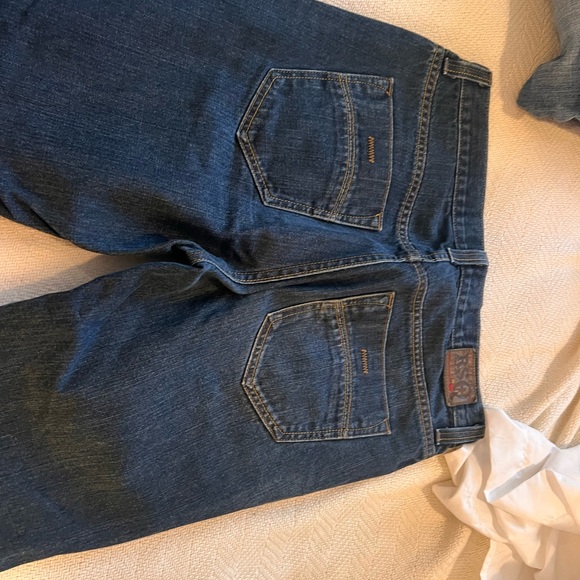 Banana Republic Men's Dark Blue Relaxed Jeans - Picture 3 of 4